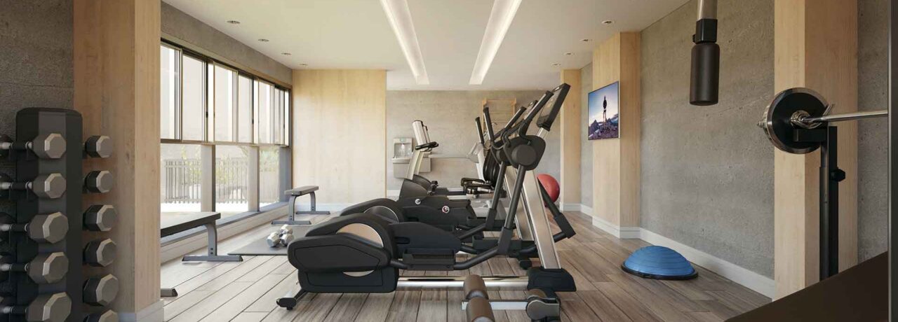 Perspectiva artística do fitness